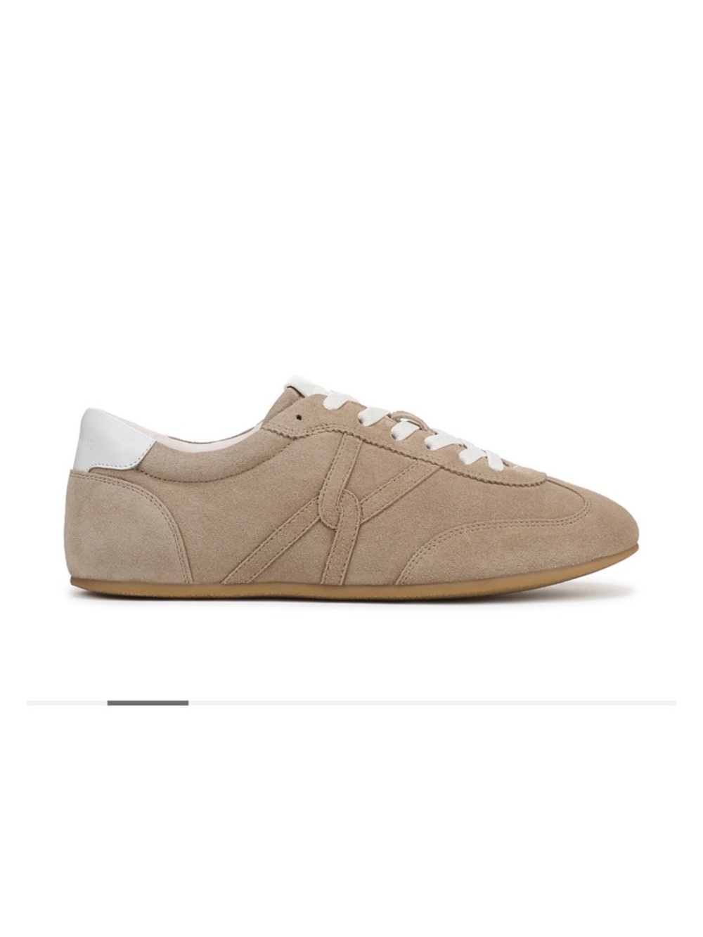 Veronica Beard Riviera Suede Sneaker in Sand NWT Size 9.5